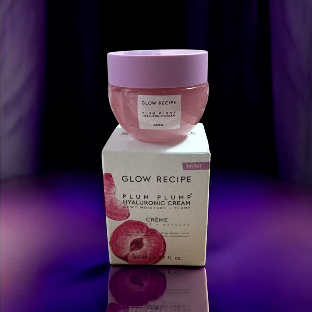 Glow Recipe Plum Plump Hyaluronic Cream Mini 20ml NIB